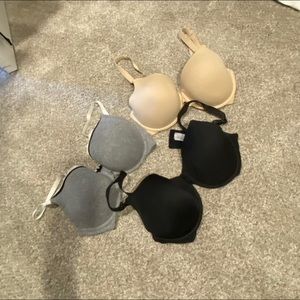 Set of 3 nursing bras